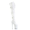 FLAMINGO-3028 White Stretch. Patent/White