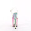 FLAMINGO-808RG-03 Clear/Rainbow Glitter