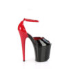 FLAMINGO-868 Black-Red Patent/Black Red