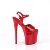 NAUGHTY-809 Red Patent/Red