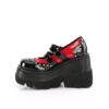 SHAKER-27 Black-Red Patent