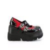 SHAKER-27 Black-Red Patent