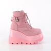 SHAKER-52 Baby Pink Vegan Suede