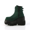 SHAKER-52 Emerald Vegan Suede