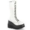 SHAKER-72 White Vegan Leather