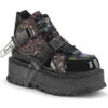 SLACKER-50 Black Patent-Black Multi Glitter