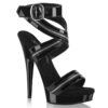 SULTRY-619 Black Patent/Black