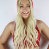 Little Red Riding Hood Red Sparkle Sports Bra