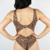 Animal Twisty Leotard Bodysuit