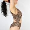 Animal Twisty Leotard Bodysuit