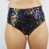 CRACKLE High Waisted BRAZIL Scrunchie Bum Shorts | Pole Wear