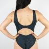 Carbon Animal Twisty Leotard Bodysuit