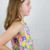 Carebears Long Line Crop Top Youth Girls