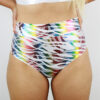 FLAMES Mid Waisted BRAZIL Scrunchie Bum Shorts | Pole Wear