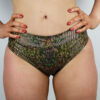 Gold Shattered BRAZIL Fit Scrunch Bum Shorts