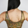 Gold Shattered Sweet Scoop Sports Bra