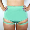 Hamilton Super High Waist Garter Short &#8211; MINT