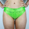 Lime BRAZIL Fit Scrunchie Bum Shorts
