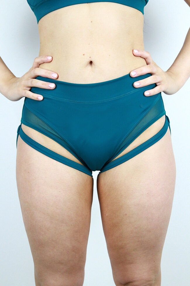 Maddox-Low-Waist-Garter-Short-Emerald-front-Rarr-designs.jpg