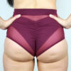 Maddox Super High Waist Short &#8211; Plum