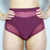 Maddox Super High Waist Short &#8211; Plum