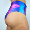 Splash Mid Waisted BRAZIL Scrunchie Bum Shorts | Pole Wear