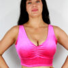 Velvet Sparkle Sweet Scoop Sports Bra -Pink