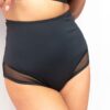 Midnight High Waist &#8211; Mesh Cut Out High Waist Bottoms Recycled