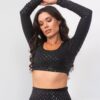 Sticky Grip Crop &#8211; Long Sleeve Crop Recycled