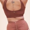 Leah High Waist &#8211; Shaping Breathable Bottoms Recycled Choco