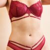 Flora Bottom &#8211; Mesh Low Waist Brief Wine