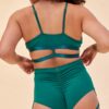 Bella Top &#8211; Strappy Triangle Top Green