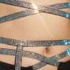 Luxe Diamante Garter Belt