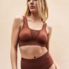 Leah High Waist &#8211; Shaping Breathable Bottoms Recycled Choco