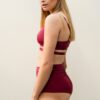 Bella Top &#8211; Strappy Triangle Top Wine