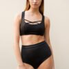 High Waist Shorts &#8211; Basic Scrunch Shorts Plus Size