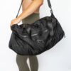 Black Duffle Gym Bag