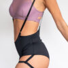 Zena Bottom &#8211; Adjustable Garter Overall Shorts Plus Size
