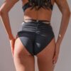 Adele Bottom &#8211; Mesh Cut Out High Waist Bottoms Recycled