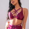 Sofia Bra &#8211; Strappy Satin Bra