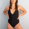 Skye Bodysuit &#8211; Strappy Plunge Bodysuit Recycled