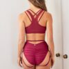 Jaded Top &#8211; Strappy Racerback Top Wine