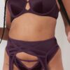 Letty Brief &#8211; Satin Strappy Cut Out Brief