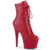 ADORE-1020 Red Faux Leather/Red Matte