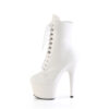 ADORE-1020 White Faux Leather/White Matte