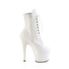 ADORE-1020 White Faux Leather/White Matte