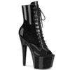 ADORE-1021GP Black Glitter Patent/M