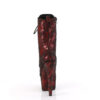 ADORE-1040SPF Red Metallic Snake Print Fabric/M