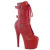 ADORE-1043 Red Faux Leather/Matching