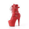 ADORE-1043 Red Faux Leather/Matching